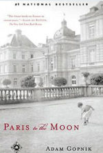 Broadside campaign for PARIS TO THE MOON by Adam Gopnik